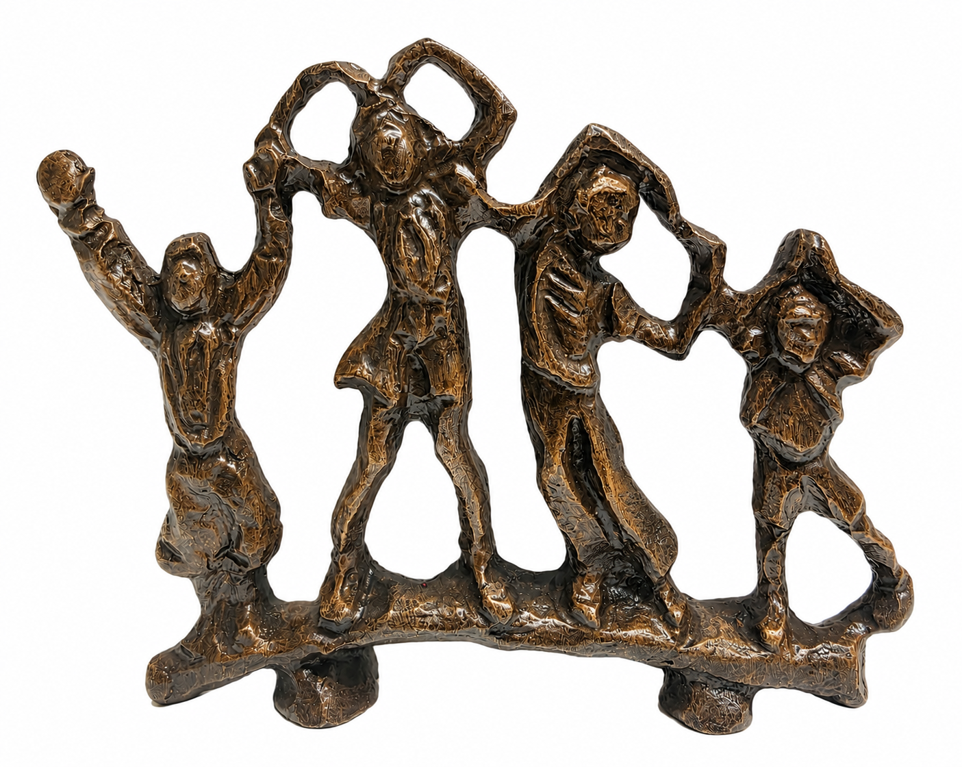 YMCA Kids Mini Bronze Statue